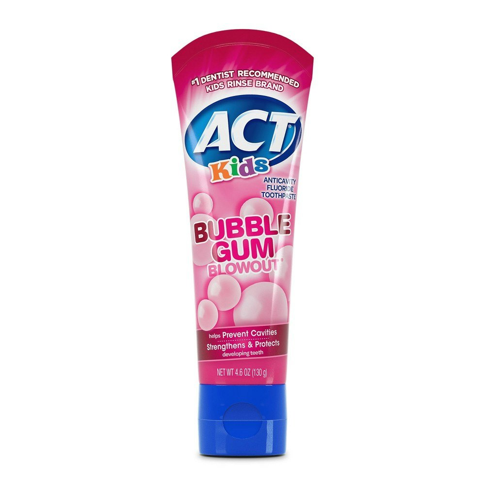 ACT Kids Fluoride Anticavity Toothpaste 4.6-oz.: $2.99 ACT Kids Fluoride Anticavity Toothpaste 4.6-oz.: $2.99