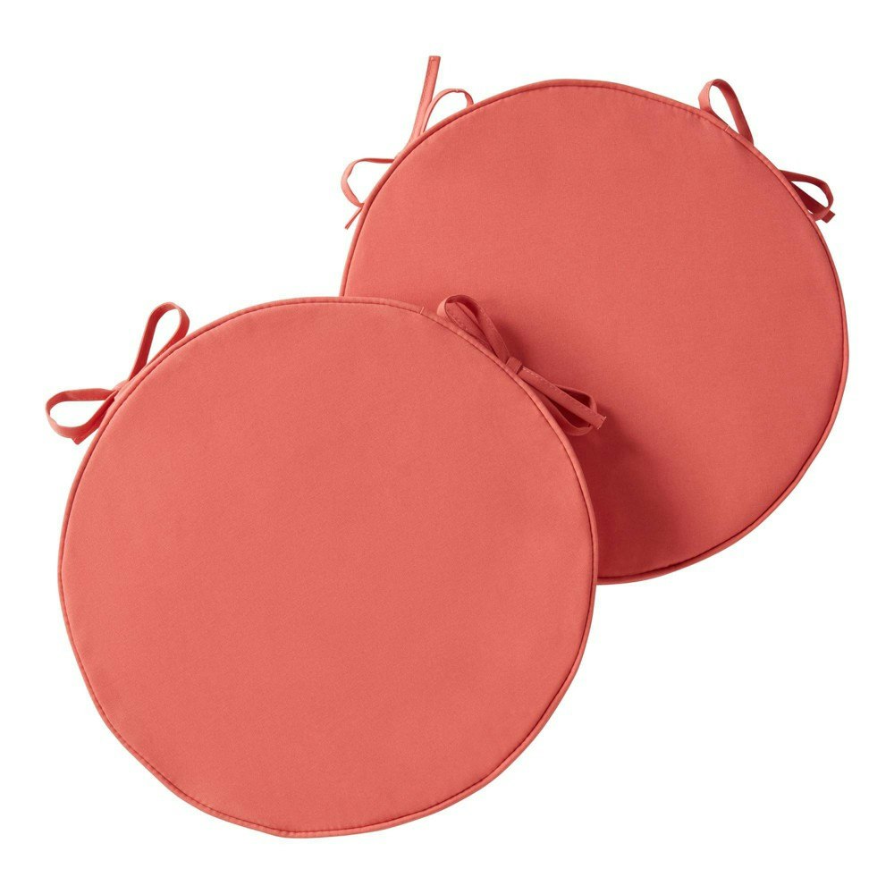 Kensington Garden 18-inch Round Outdoor Chair Cushions 2-Pack: $44.99 Kensington Garden 18-inch Round Outdoor Chair Cushions 2-Pack: $44.99