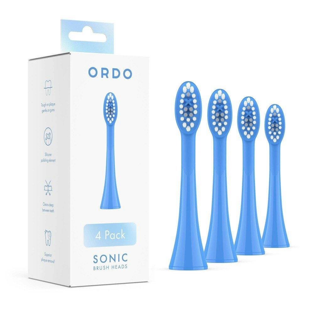 Ordo Sonic Electric Toothbrush Heads 4-Pack: $19.99 Ordo Sonic Electric Toothbrush Heads 4-Pack: $19.99