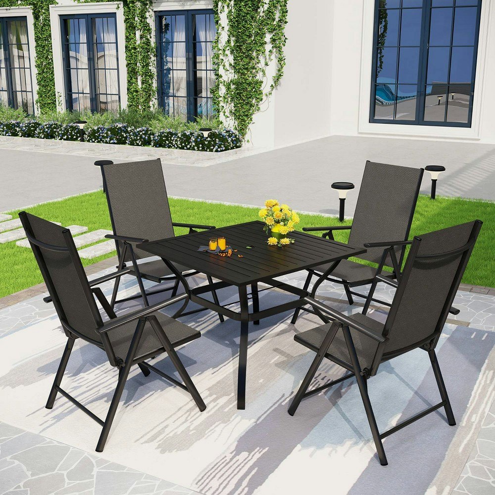 Captiva Designs 5-Piece Metal Patio Dining Set: $389.99 Captiva Designs 5-Piece Metal Patio Dining Set: $389.99