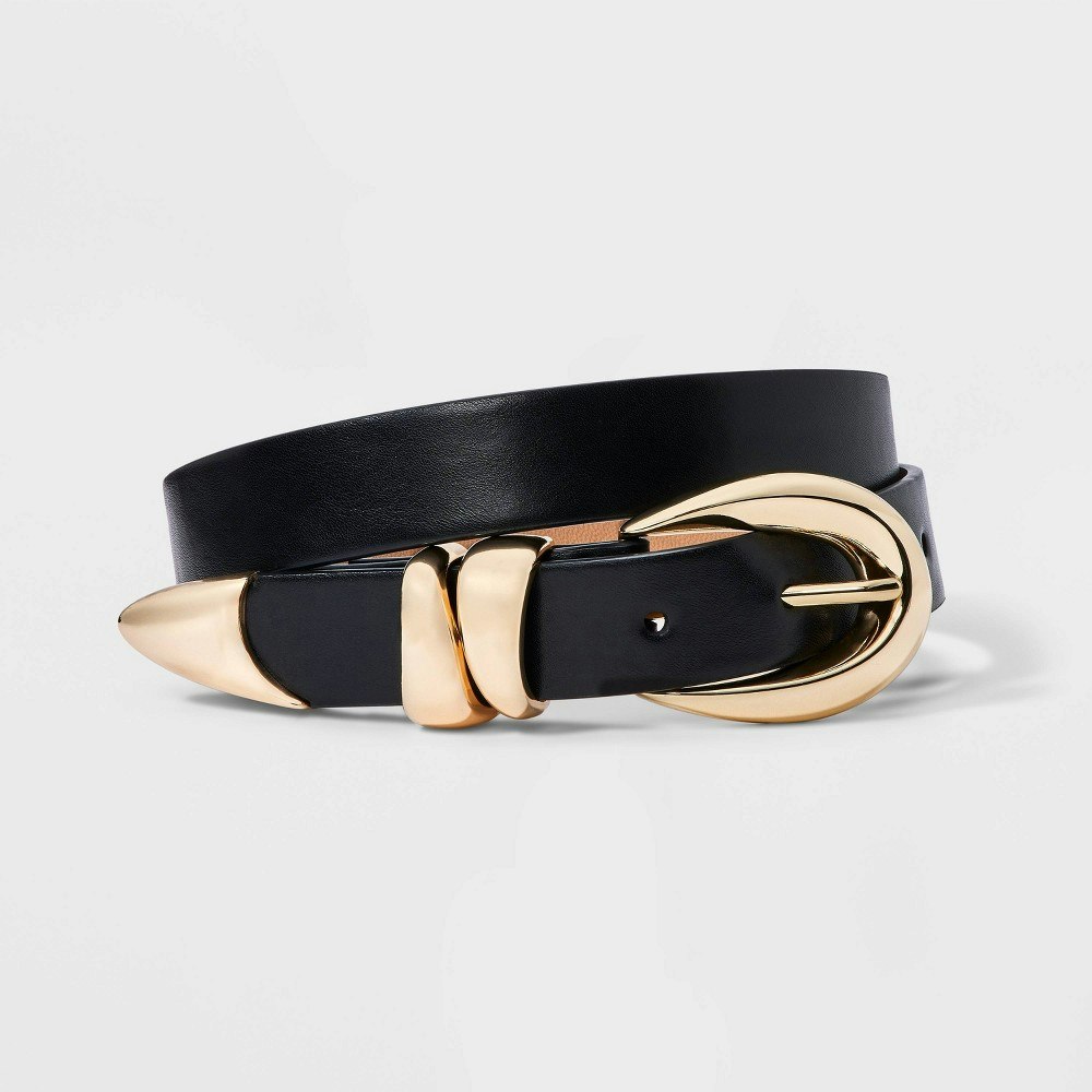 A New Day Women's Organic Gold Buckle Belt: $20 A New Day Women's Organic Gold Buckle Belt: $20