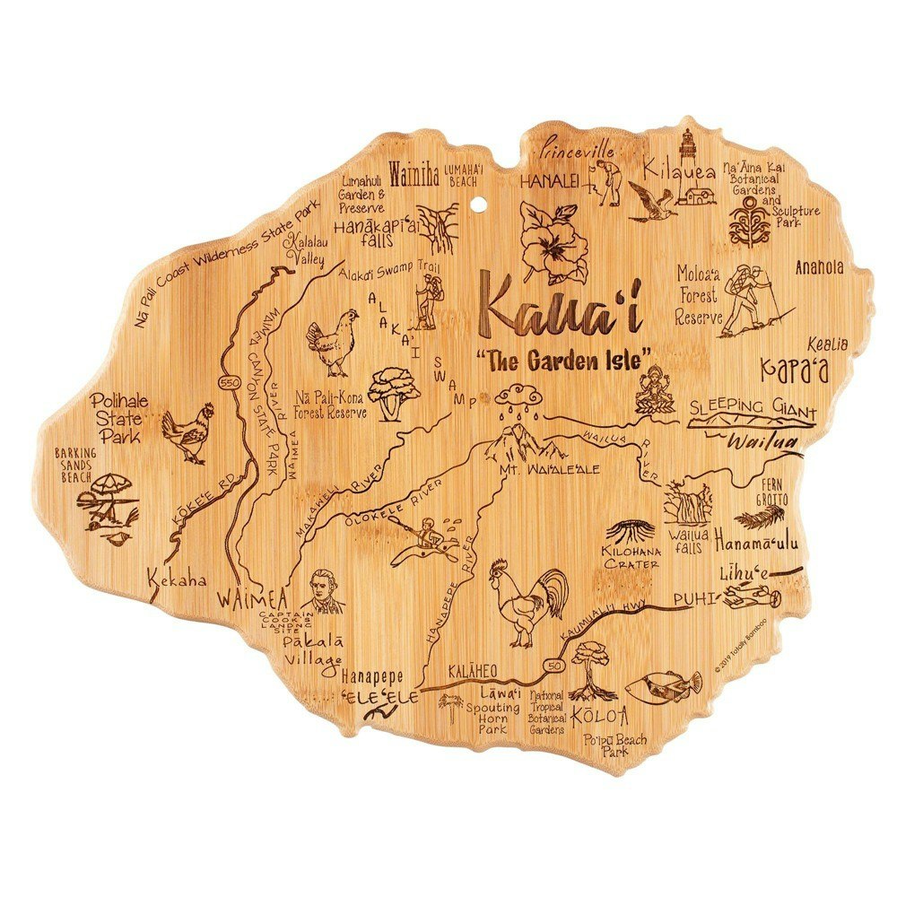 Totally Bamboo Kauai Destination Cutting Board: $29.99 Totally Bamboo Kauai Destination Cutting Board: $29.99