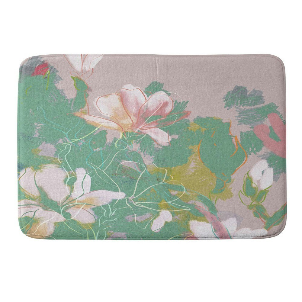 Deny Designs Magnolia Pastel Abstract Art Memory Foam Bath Mat: $65.99 Deny Designs Magnolia Pastel Abstract Art Memory Foam Bath Mat: $65.99