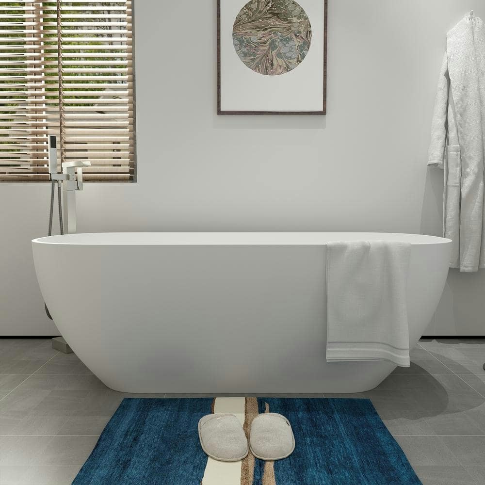 67" x 30" Freestanding Solid Surface Soaking Bathtub: $2,024 67" x 30" Freestanding Solid Surface Soaking Bathtub: $2,024