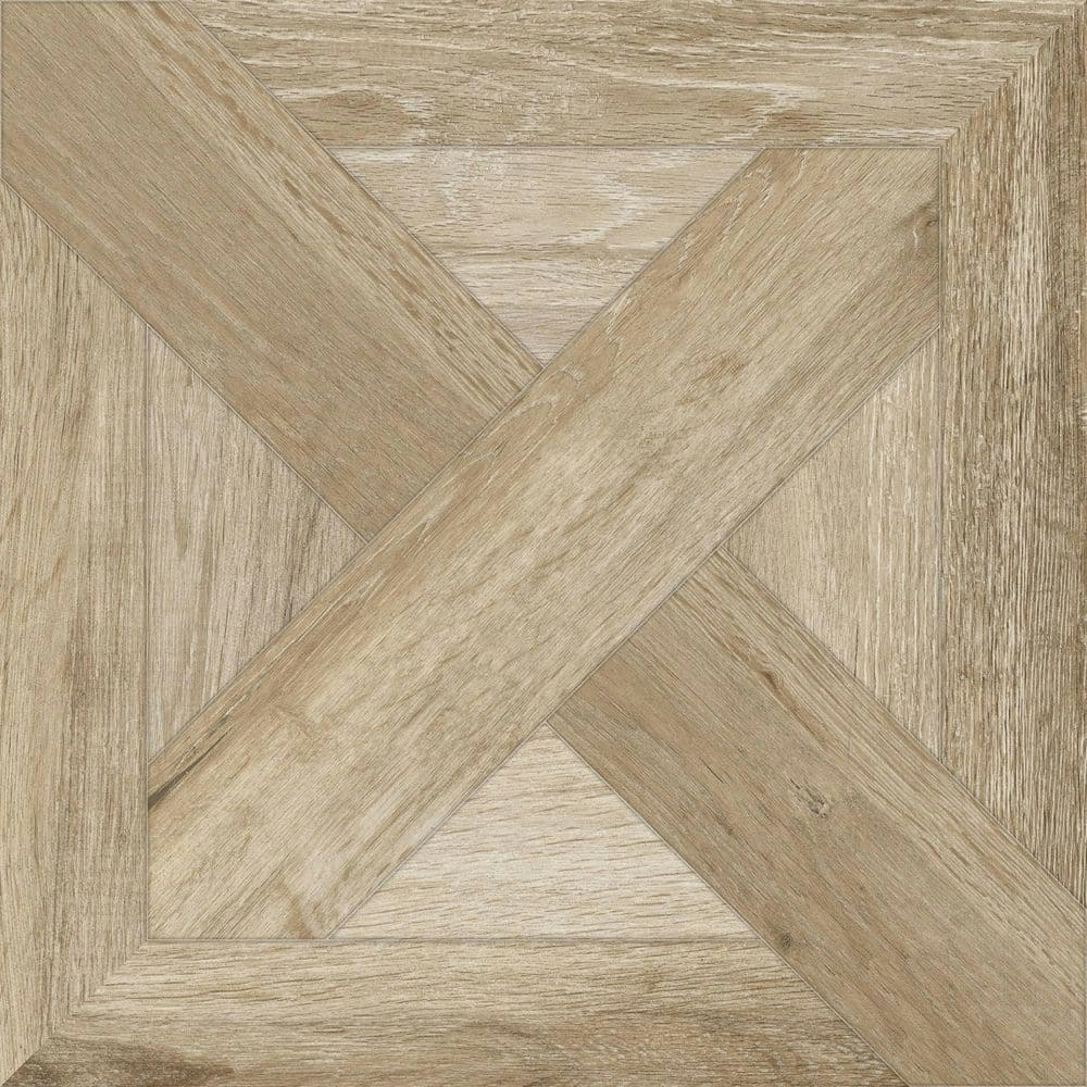 Spanish Arborix 24" x 24" Matte Wood Look Porcelain Tile 20-Pack: $506.85