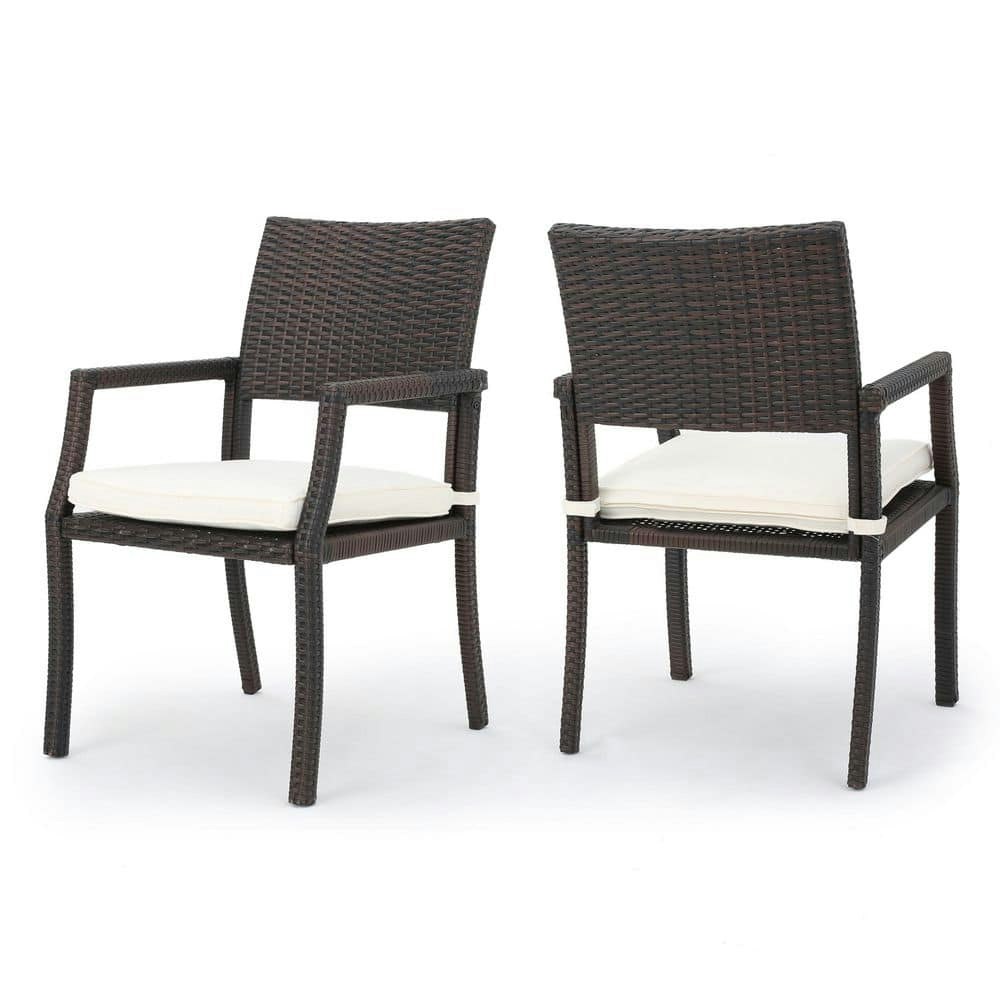Brown Wicker Outdoor Dining Chair 2-Pack: $465 Brown Wicker Outdoor Dining Chair 2-Pack: $465