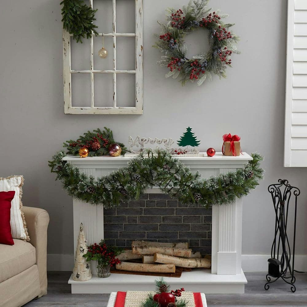 6-Foot Artificial Pine Garland: $88 6-Foot Artificial Pine Garland: $88
