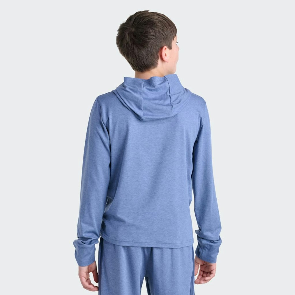 Men's Long Sleeve Hooded Athletic Pullover: $28 Men's Long Sleeve Hooded Athletic Pullover: $28