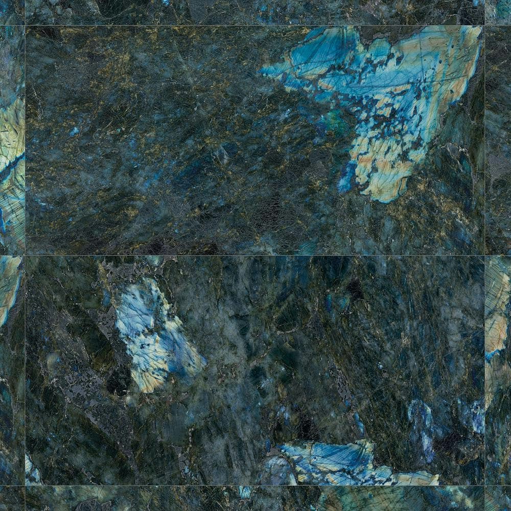 Jume Onyx Labradorite Blue 4-inch Porcelain Tile Sample: $2.99 Jume Onyx Labradorite Blue 4-inch Porcelain Tile Sample: $2.99
