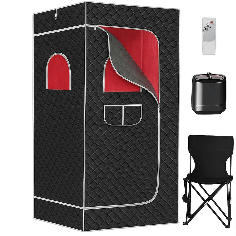 Portable Full Body 3L Infrared Steam Sauna with Foldable Chair: $468.01 Portable Full Body 3L Infrared Steam Sauna with Foldable Chair: $468.01