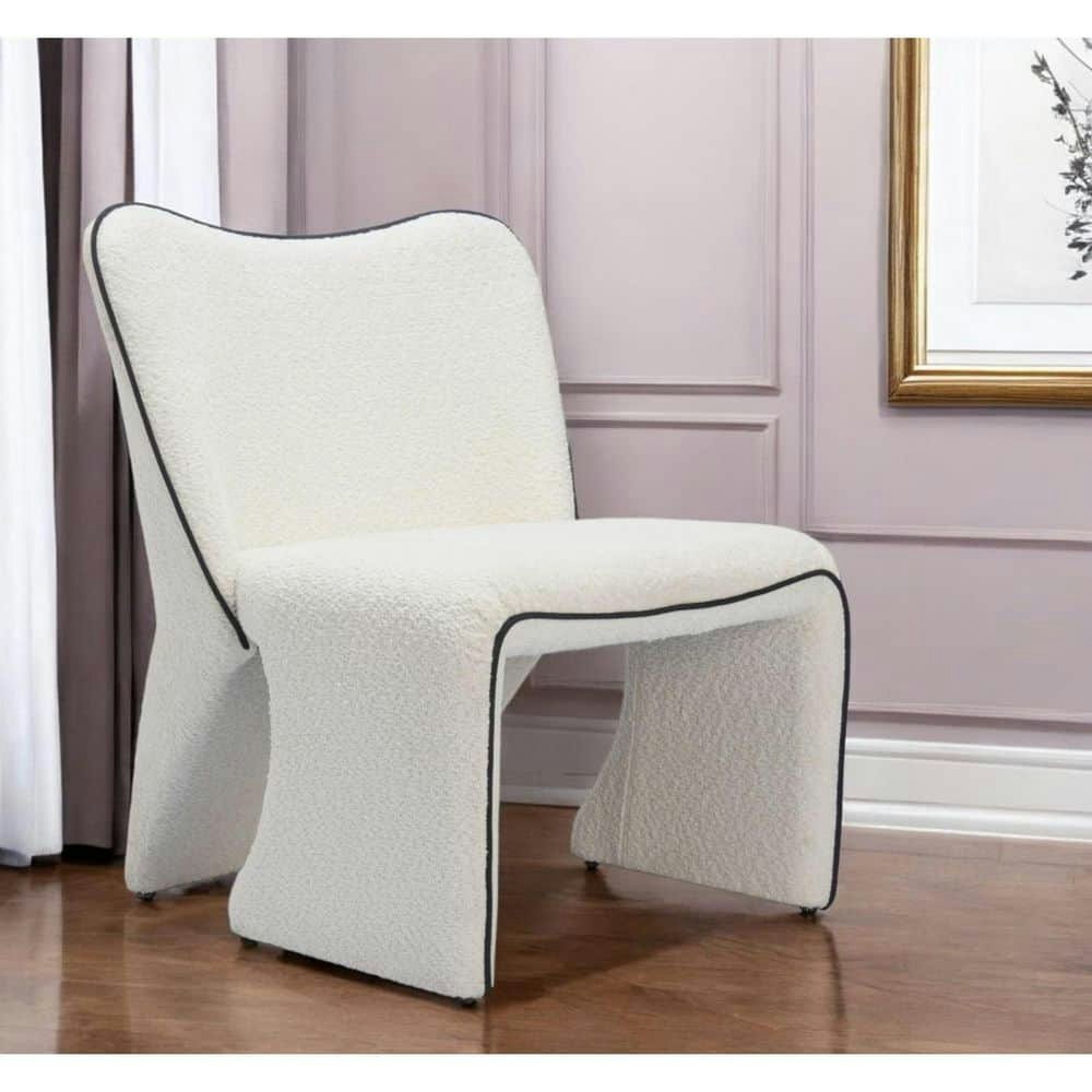 Plated Polyester Wood Side Chair: $599.99