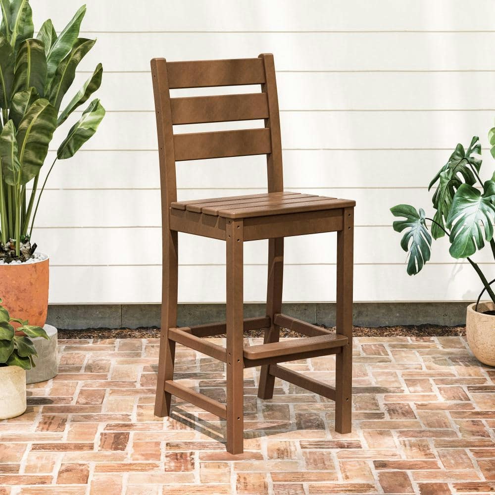 Grant Park HDPE Bar Side Chair: $209 Grant Park HDPE Bar Side Chair: $209