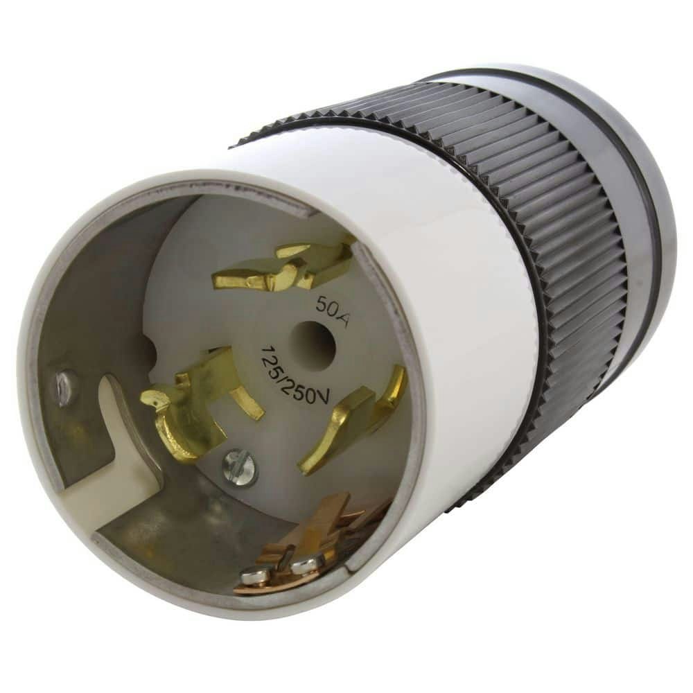California Standard CS6365 50A 125/250V 4-Wire Locking Male Plug: $93.80 California Standard CS6365 50A 125/250V 4-Wire Locking Male Plug: $93.80
