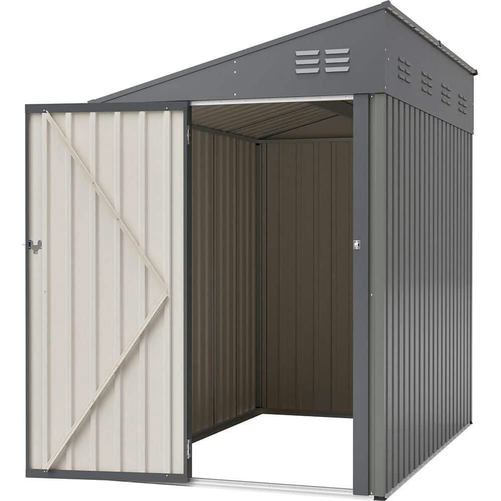 4x7-Foot Metal Outdoor Storage Shed: $261.45 4x7-Foot Metal Outdoor Storage Shed: $261.45