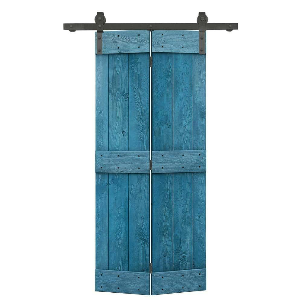 Mid-Bar Series 28-inch x 80-inch Solid Core Wood Bi-Fold Door: $529.41 Mid-Bar Series 28-inch x 80-inch Solid Core Wood Bi-Fold Door: $529.41
