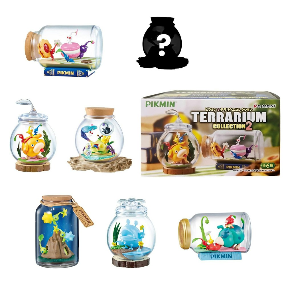 Pikmin Terrarium Re-Ment Blind Box Collectible: $20
