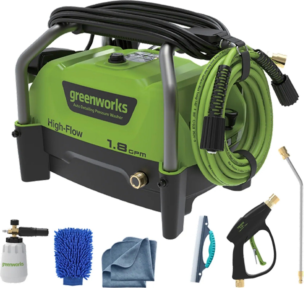 Greenworks Automotive Electric Pressure Washer: $139