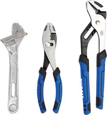 Kobalt 3-Piece Assorted Pliers: $17
