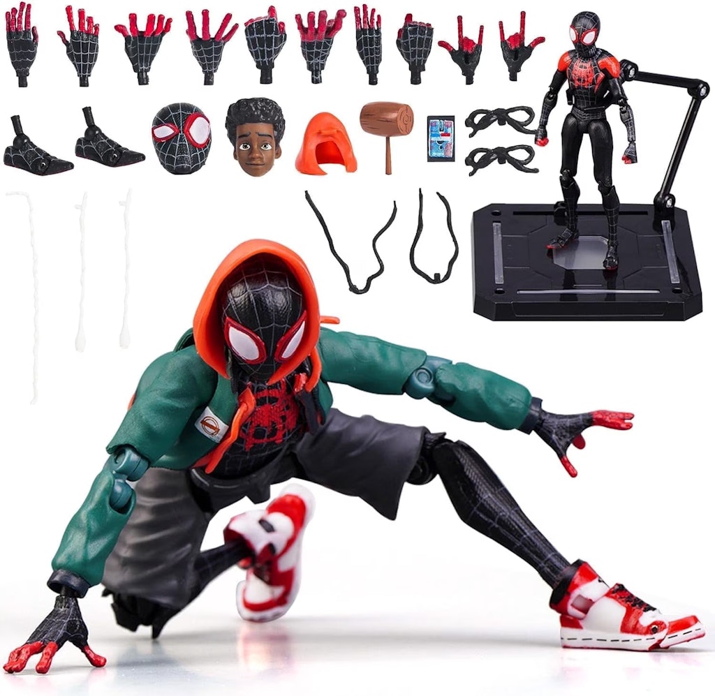Into The Spider-Verse Miles Morales Action Figure: $22