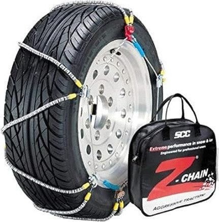 Z-Chain Extreme Performance Cable Tire Traction Chain 2-Count: $40