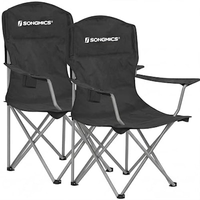Songmics Folding Camping Chairs 2-Pack for $34 + free shipping w/ Prime