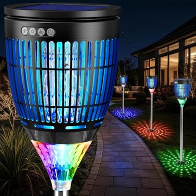 Zechuan 4,200V Solar Bug Zapper for $30 + free shipping w/ Prime