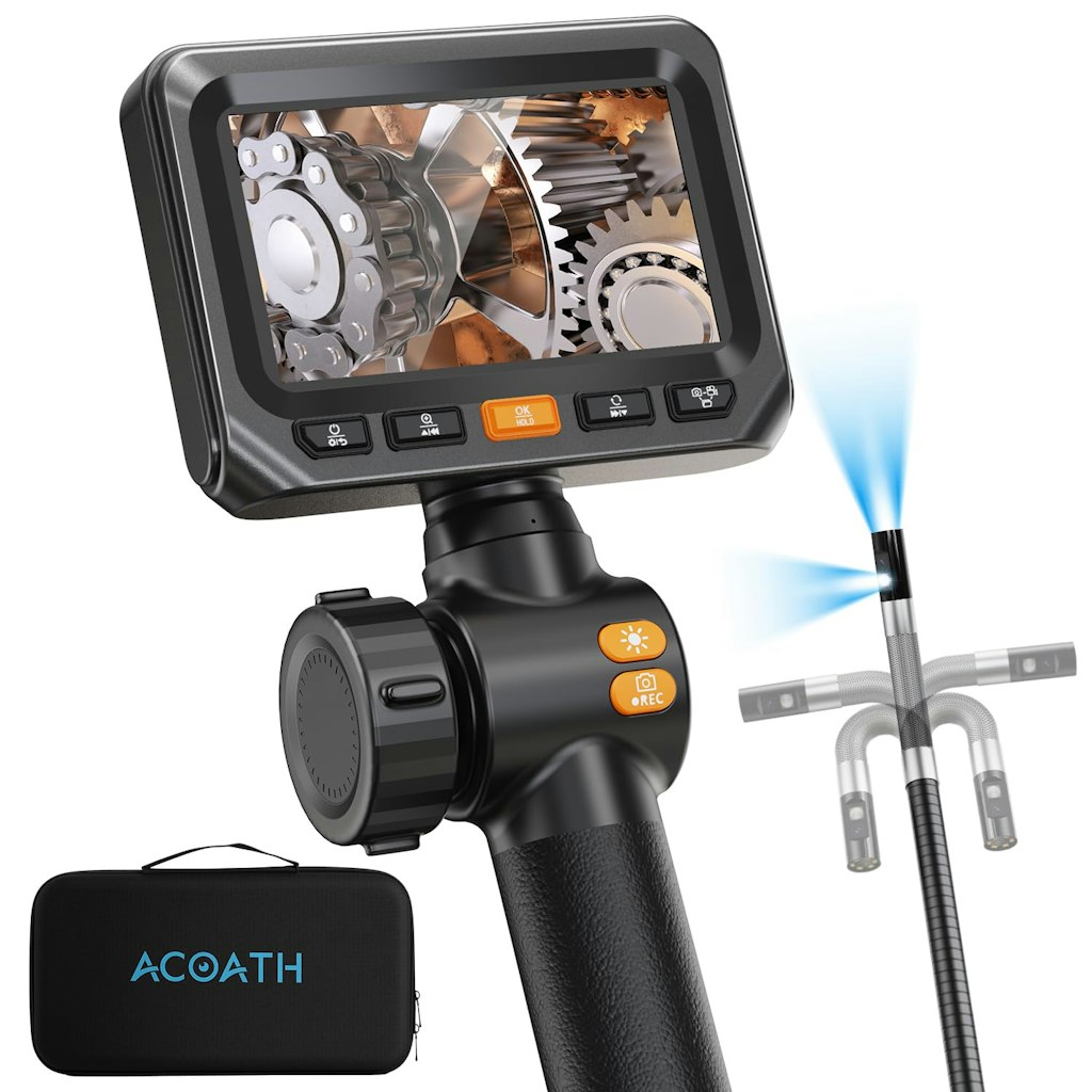 Acoath Two-Way Articulating Borescope: $79.99