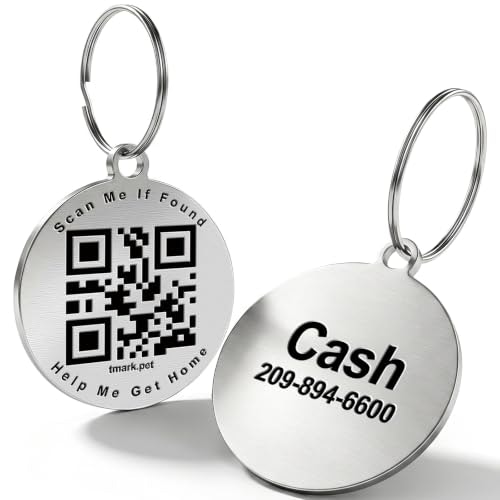 TechMark Personalized QR Code Pet ID Tag: From $5