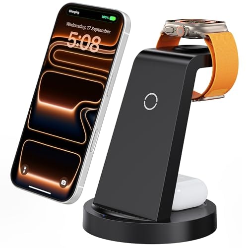 Anlmz 3-in-1 Wireless Charging Station: $7.65 Anlmz 3-in-1 Wireless Charging Station: $7.65