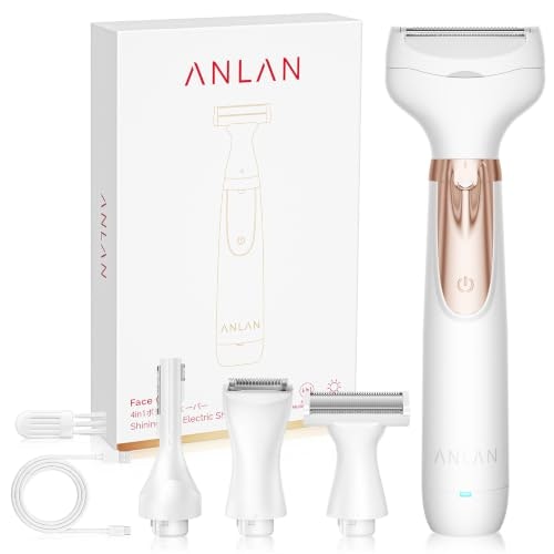 4-in-1 Women's Electric Bikini Trimmer and Shaver: $9.59