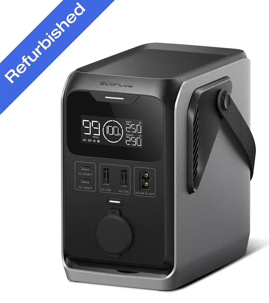 Certified Refurb EcoFlow Trail 300 DC Portable Power Station: $120 Certified Refurb EcoFlow Trail 300 DC Portable Power Station: $120