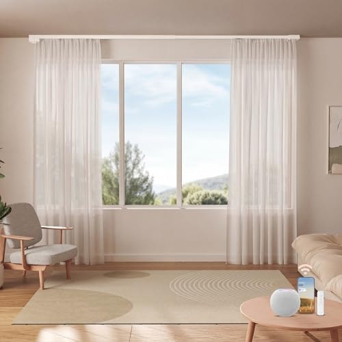 Remac M1 Motorized Smart Electric Curtain Track with Remote: $200.16 Remac M1 Motorized Smart Electric Curtain Track with Remote: $200.16