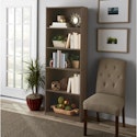 Mainstays 5-Shelf Bookcase w/ Adjustable Shelves for $38 + free shipping