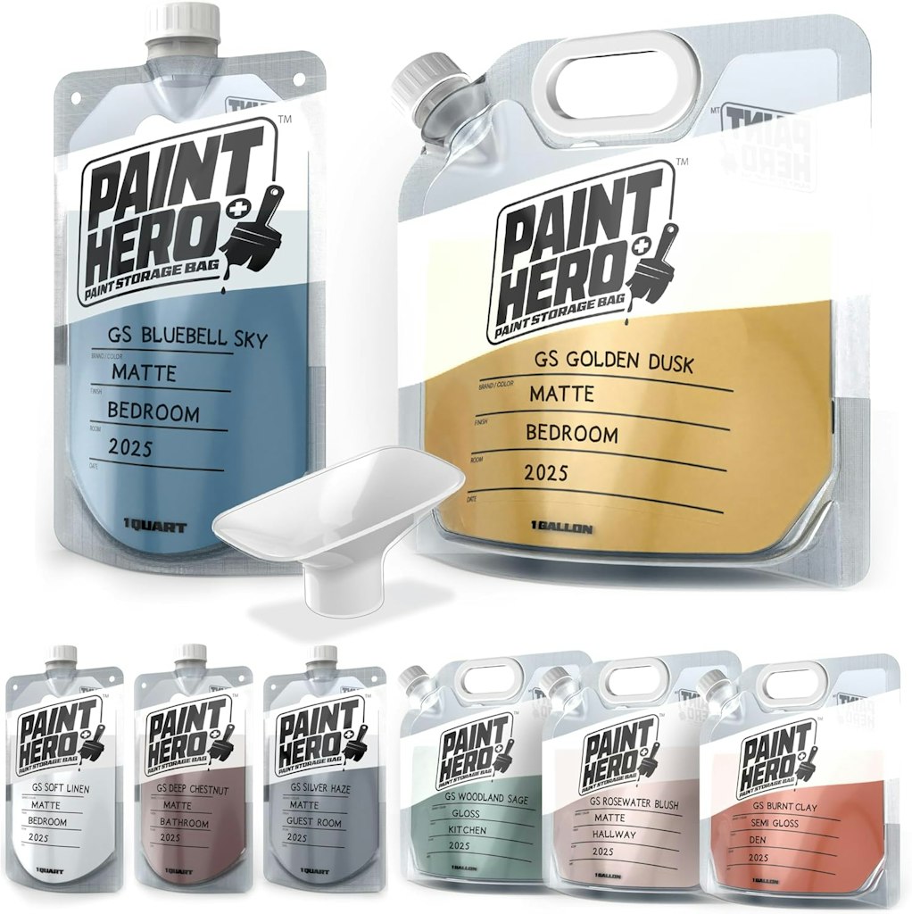 Paint Hero Paint Storage Bag 8-Pack: $21 Paint Hero Paint Storage Bag 8-Pack: $21