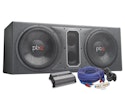 PowerBass Dual 12" Subwoofer System for $279 + free shipping