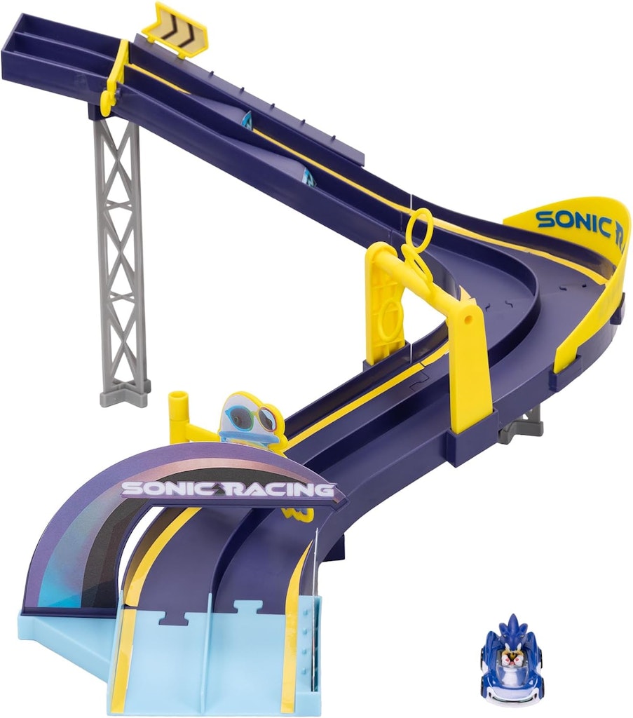 Sonic the Hedgehog E-Stadium Track Set w/ 1:64 Die Cast Vehicle: $9.50 Sonic the Hedgehog E-Stadium Track Set w/ 1:64 Die Cast Vehicle: $9.50