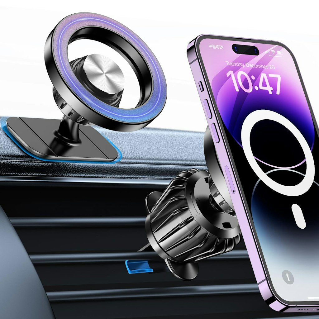 MagSafe Magnetic Dashboard Car Phone Mount: $9.98 MagSafe Magnetic Dashboard Car Phone Mount: $9.98