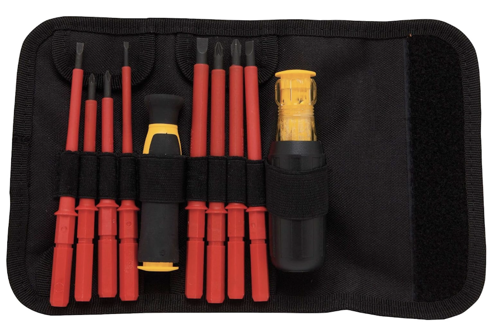 DeWalt 10-Piece Vinyl Grip Insulated Screwdriver Set: $25