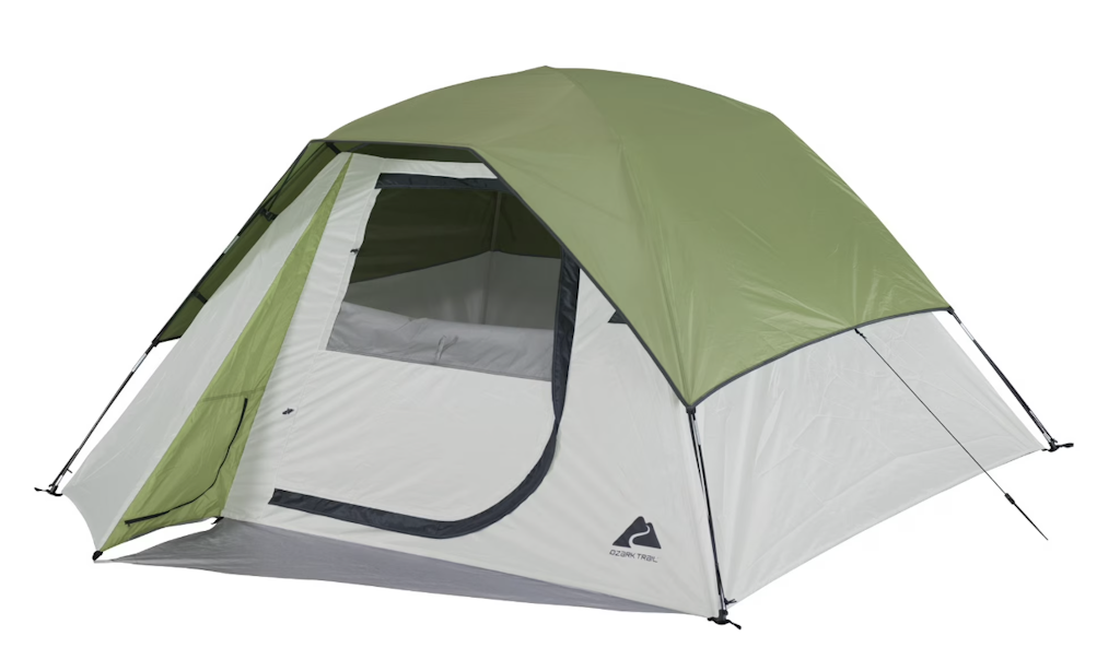 Ozark Trail 4-Person Clip & Camp Dome Tent: $30