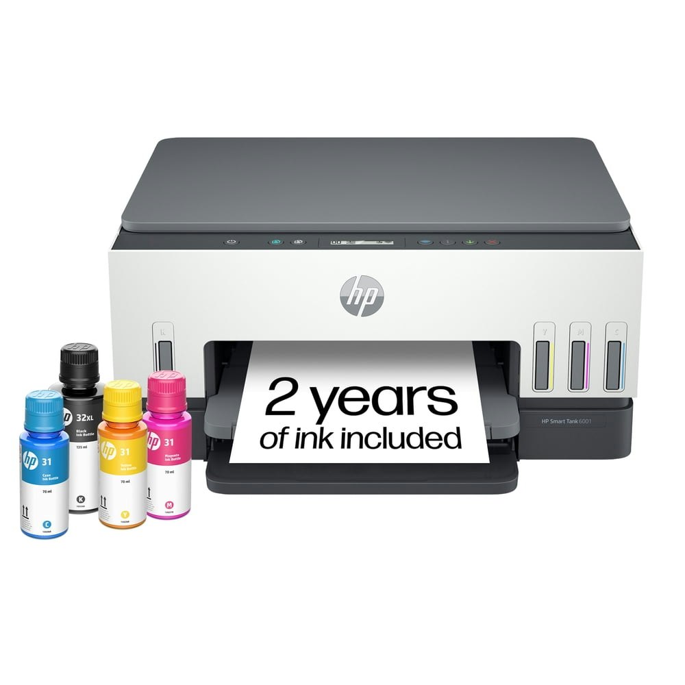 HP Smart Tank 6001 Wireless All-in-One Ink Tank Printer: $199.99 HP Smart Tank 6001 Wireless All-in-One Ink Tank Printer: $199.99