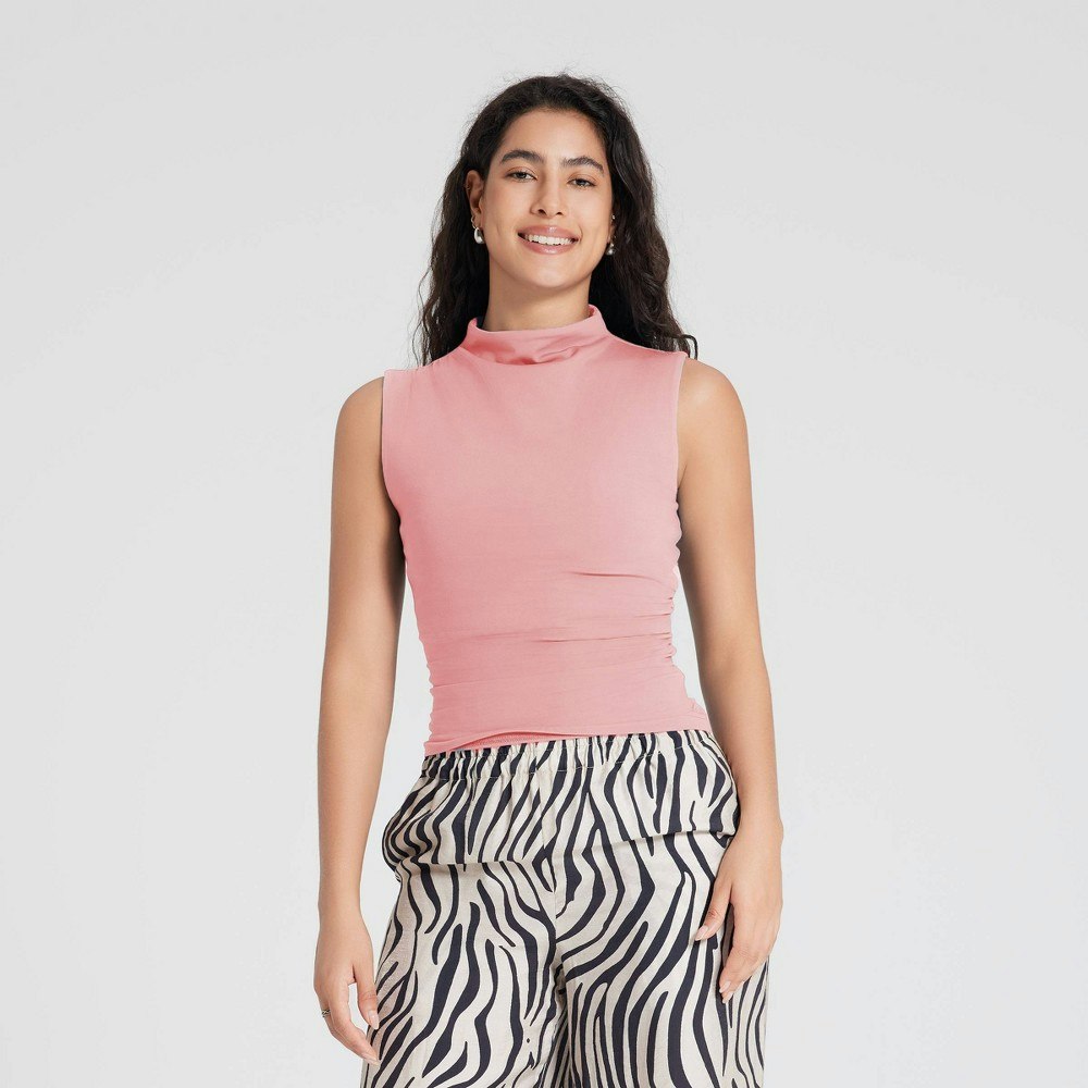 Women's Draped Knit Top 1X: $25