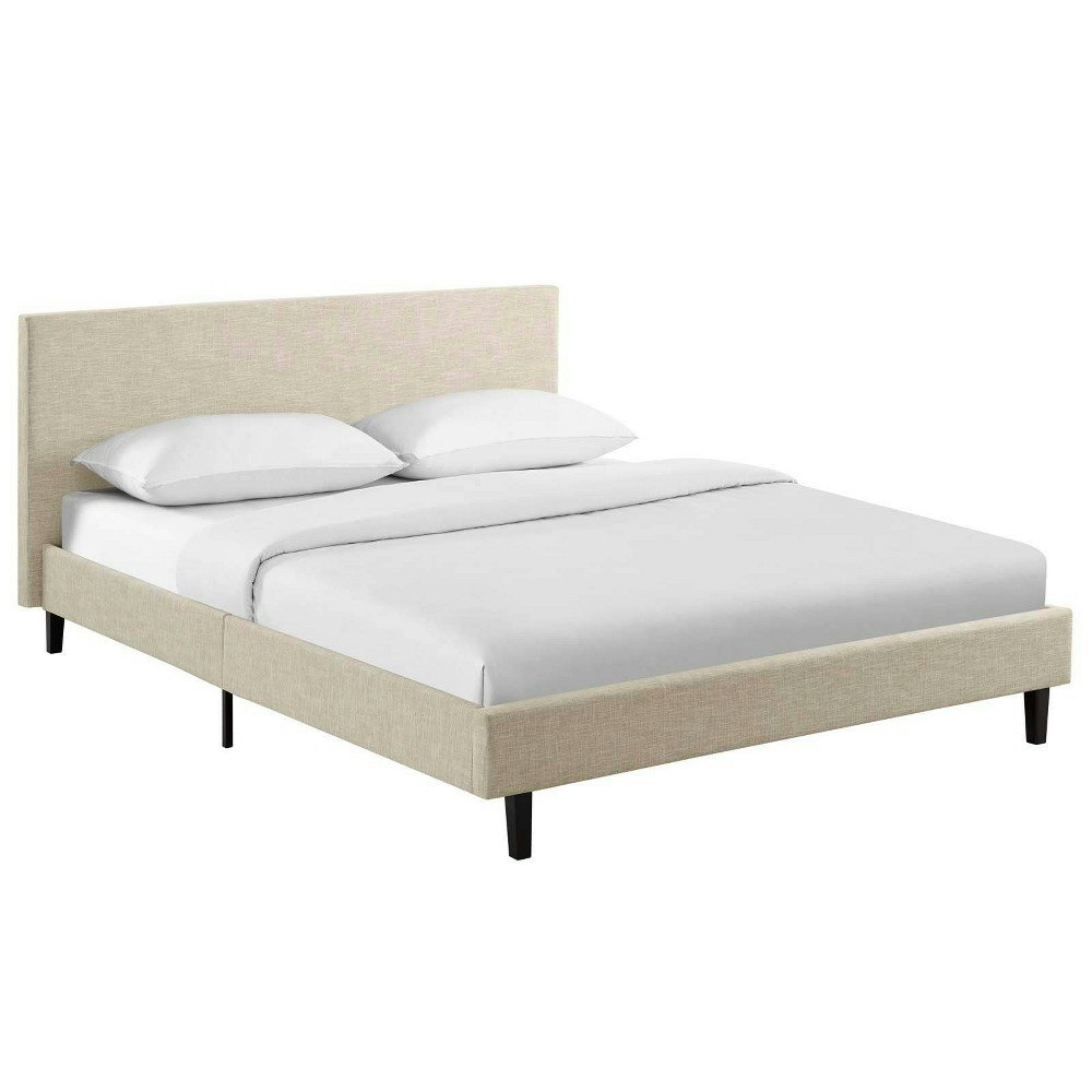 Modway Anya Queen Upholstered Platform Bed: $242.99 Modway Anya Queen Upholstered Platform Bed: $242.99