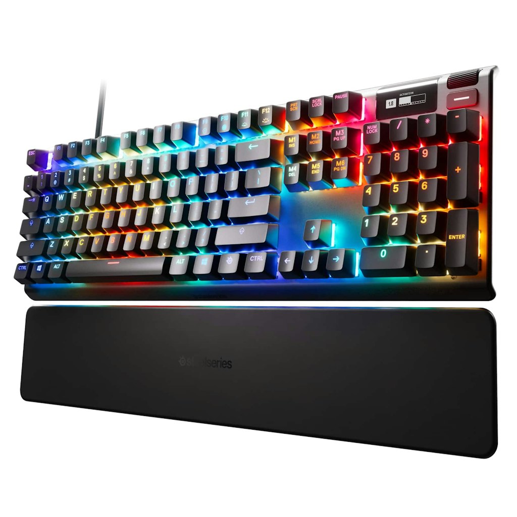 SteelSeries Apex Pro V2 Full-Size Wired Mechanical HyperMagnetic Gaming Keyboard: $199.99