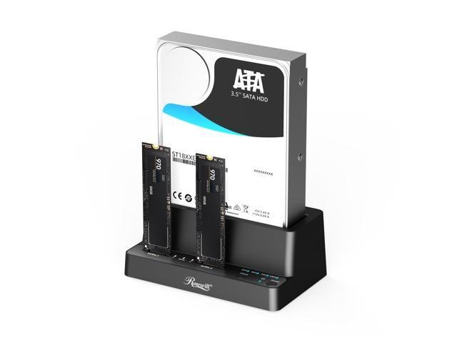 Rosewill Triple Bay M.2 and SATA HDD/SSD Cloner and Docking Station: $79.99 Rosewill Triple Bay M.2 and SATA HDD/SSD Cloner and Docking Station: $79.99