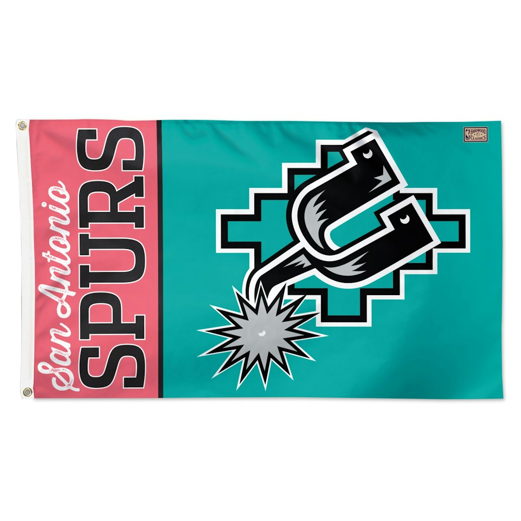 WinCraft San Antonio Spurs 3'x5' Heritage Deluxe Flag: $39.99 WinCraft San Antonio Spurs 3'x5' Heritage Deluxe Flag: $39.99