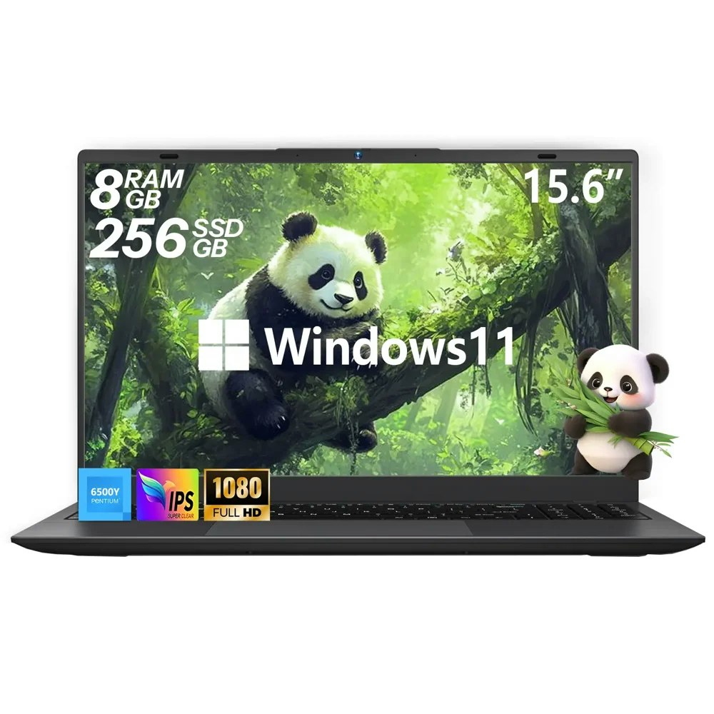 15.6-inch FHD Windows 11 Laptop 8GB RAM 256GB SSD: $224.89