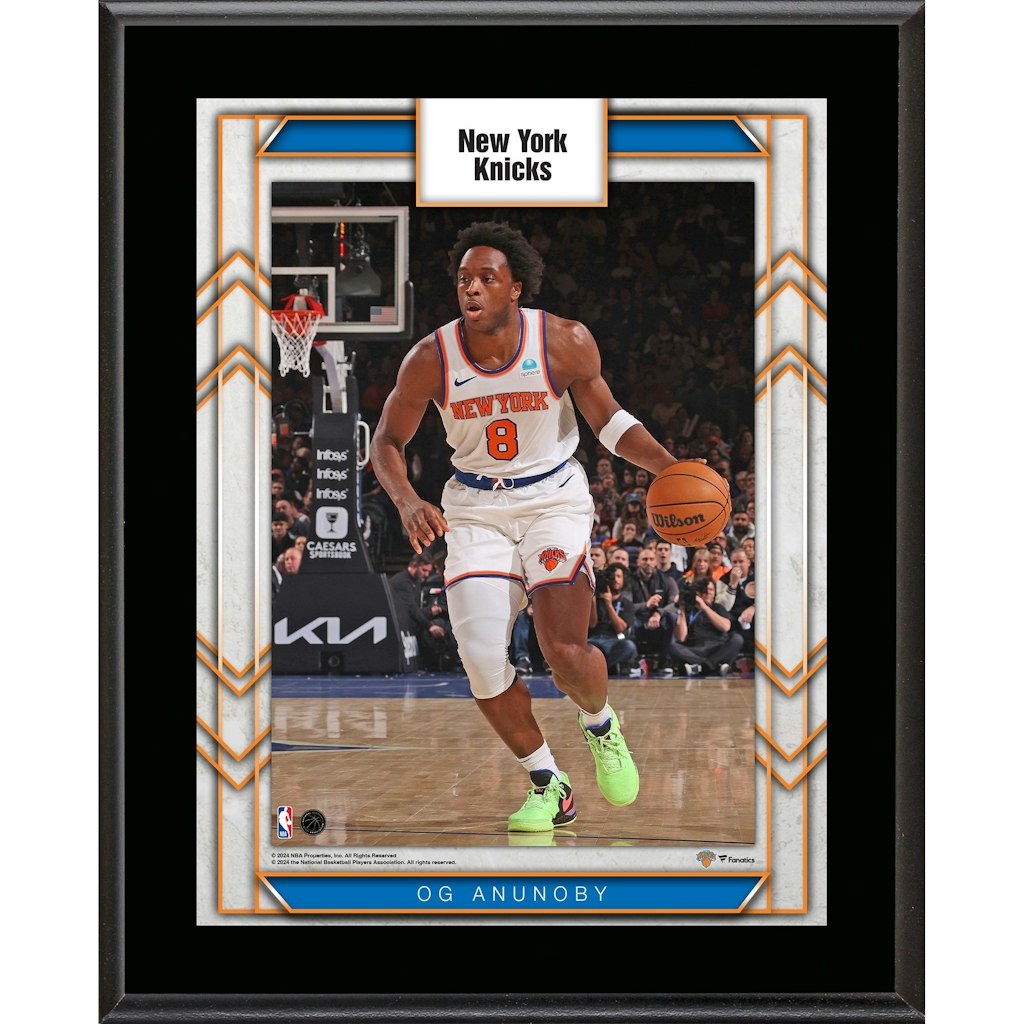 OG Anunoby New York Knicks 10.5" x 13" Sublimated Player Plaque: $29.99
