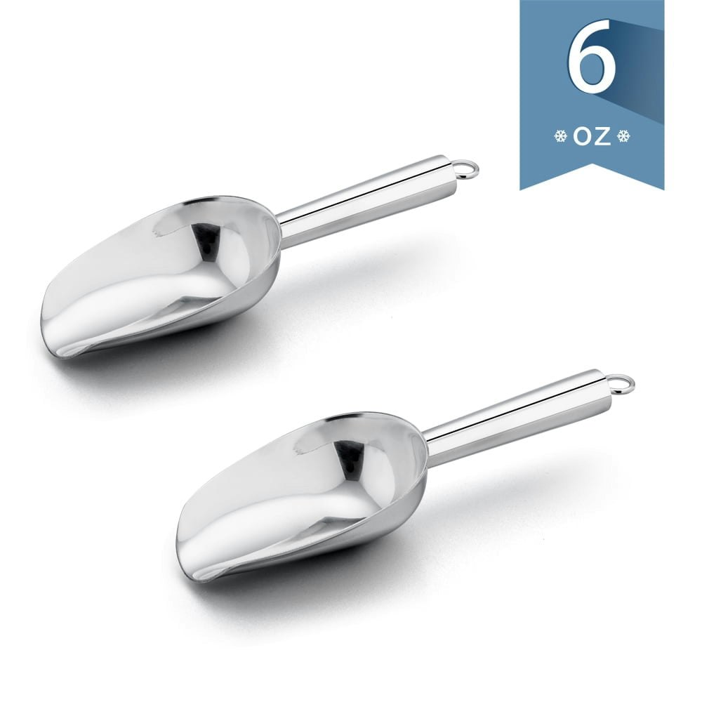 Vesteel 6-Ounce Stainless Steel Scoop 2-Pack: $11.99 Vesteel 6-Ounce Stainless Steel Scoop 2-Pack: $11.99