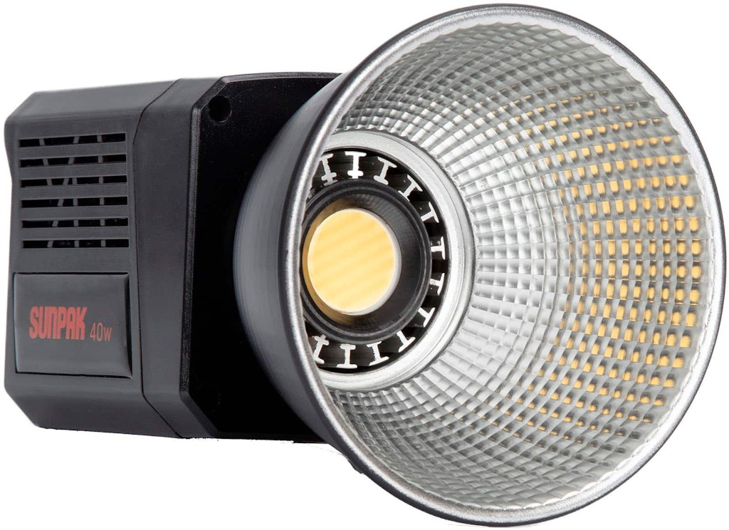 Sunpak COB-40 40W Bi-Color LED Video Light: $75.99 Sunpak COB-40 40W Bi-Color LED Video Light: $75.99