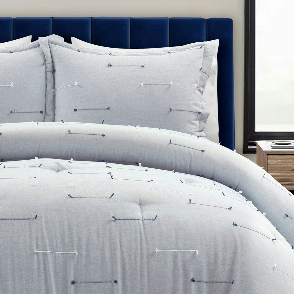 Lush Decor King/California King Boho Striped Clip Jacquard Comforter 3-Piece Set: $91.99 Lush Decor King/California King Boho Striped Clip Jacquard Comforter 3-Piece Set: $91.99